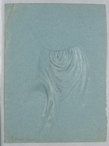 Studie für "Mercys Traum" von Daniel Huntington