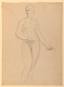 Weiblicher Akt, Studie für Porträt von Mrs. Henry Schieffelin