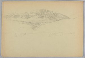 Landschaftsskizze, Mount Desert, Maine