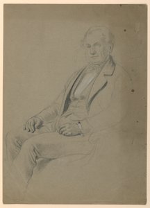 Sitzender Mann von Daniel Huntington