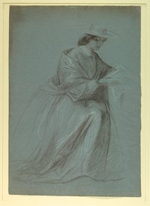 Mrs. Sheppard Gandy sitzt