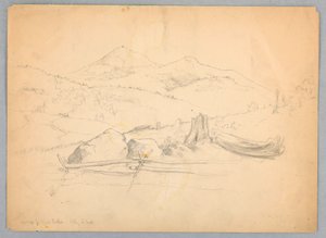 Mt. Kearsarge von jenseits Bartlett von Daniel Huntington