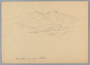 Mt. Mansfield von der Nähe von Stowe, Vermont