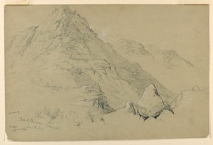 Auf dem Weg nach oben, Gipfel des Chocorua, Blick nach Norden von Daniel Huntington