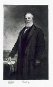 Rutherford B. Hayes, 19. Präsident der Vereinigten Staaten von Amerika, veröffentlicht 1901 von Daniel Huntington