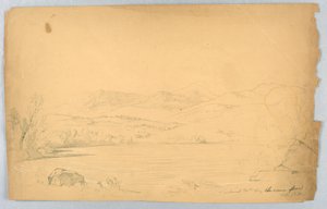 Sandwich Mountains und Chocorua-Teich von Daniel Huntington