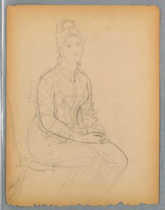 Sitzende Frau von Daniel Huntington
