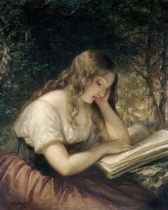 Studie in einem Wald von Daniel Huntington