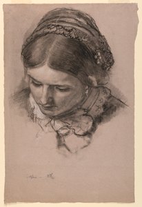 Die Frau des Künstlers Sophie