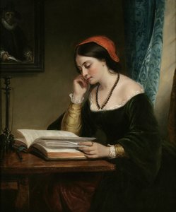 Die schöne Studentin von Daniel Huntington