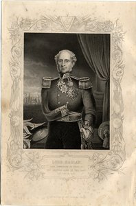 Porträt von Lord Raglan, 1856 von Daniel John Pound