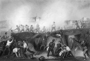 Eroberung von Ciudad Rodrigo, Spanien, Halbinselkrieg, 1812 um 1857