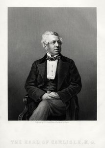 George William Frederick Howard, 7. Earl of Carlisle, britischer Politiker und Staatsmann, ca. 1880 von Daniel John Pound