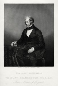 Henry John Temple, 3. Viscount Palmerston, britischer Staatsmann, um 1880 von Daniel John Pound