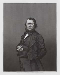 Hugh Stowell Brown, Manx christlicher Prediger und Sozialreformer (Stich) von Daniel John. Pound