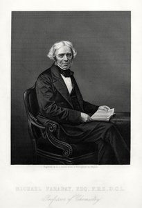 Michael Faraday, britischer Wissenschaftler von Daniel John Pound