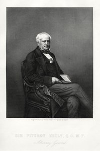 Sir Fitzroy Kelly, englischer Richter von Daniel John Pound