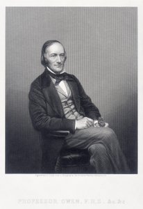 Sir Richard Owen, englischer Zoologe, um 1860 von Daniel John Pound