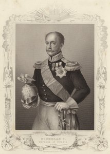 Zar Nikolaus I., Kaiser von Russland (Gravur) von Daniel John. Pound