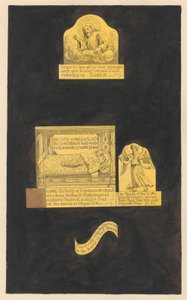 Messing-Chrism von Constance Bownell und ihrem Baby aus der Heston Kirche von Daniel Lysons