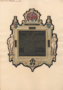 Denkmal für Anna und William Heigham aus der East Ham Church von Daniel Lysons