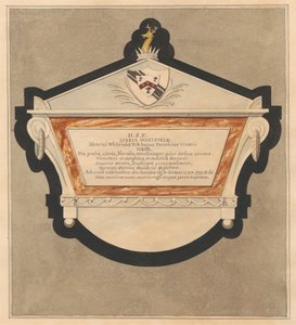 Denkmal für Maria Whitfield aus der Kirche von Bedfont