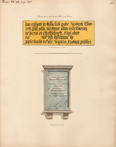 Denkmal für Mr. Charles und Mrs. Anne Yarwood aus der Kirche von Hayes von Daniel Lysons