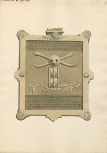 Denkmal für Richard Taverner aus der Ealing Church von Daniel Lysons