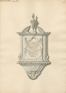 Denkmal für Richard und Thomas Carey aus der Kirche von Chiswick
