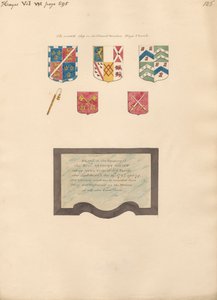 Altes Buntglas im Chanel-Fenster, auch Denkmal für Reverend Anthony Hilton aus Hayes