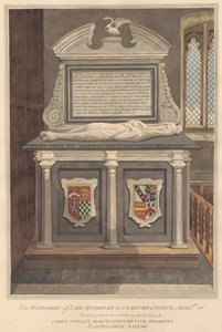 Grab von Lady Elizabeth Berkeley aus der Cranford Kirche von Daniel Lysons