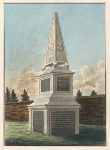 Grab von Nathaniel Wickham, aus dem West Ham Kirchhof von Daniel Lysons