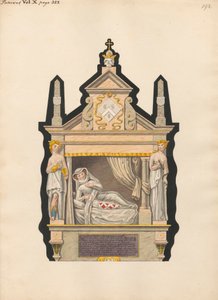 Grab einer unbekannten Mutter und eines Säuglings aus der Pancras-Kirche