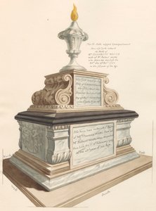 Grab der Watts-Familie, aus der West Ham Kirche