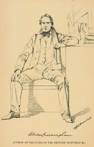 Allan Cunningham von Daniel Maclise