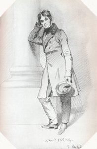 Porträt von Thomas Carlyle, Historiker und Philosoph von Daniel Maclise