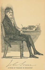 Sir John Soane von Daniel Maclise