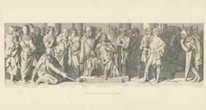 Die Krönung von Harold als König von England von Daniel Maclise