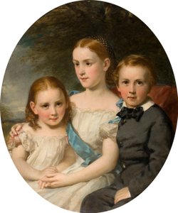 Die Kinder von William Neish, ca. 1862 von Daniel Macnee
