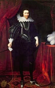Porträt von George Villiers, 1. Herzog von Buckingham von Daniel Mytens