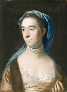 Porträt von Mrs. Joseph Henshaw (Sarah Henshaw, 1736?1822), ca. 1770 von Daniel Mytens