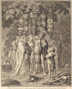 Alte Teutonen von Daniel Nikolaus Chodowiecki