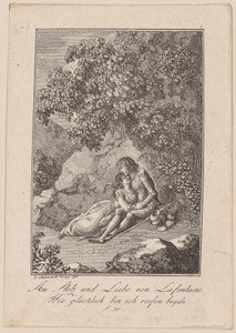 Aus Stolz und Liebe von Lafontaine von Daniel Nikolaus Chodowiecki