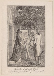 Aus der Reise nach Paris von Daniel Nikolaus Chodowiecki