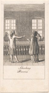 Beweggründe zur Heirat und ihre Folgen. Bl. 10 von Daniel Nikolaus Chodowiecki