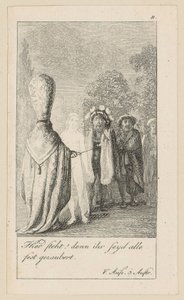 Blatt 11 zu Shakespeares „Sturm“ von Daniel Nikolaus Chodowiecki