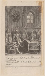 Blatt 1 der Folge "Brandenburgische Geschichte" von Daniel Nikolaus Chodowiecki