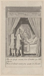 Blatt 2 der Folge „Mittlere und neuere Geschichte“ von Daniel Nikolaus Chodowiecki
