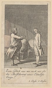 Blatt 3 zu Schillers „Kabale und Liebe“ von Daniel Nikolaus Chodowiecki