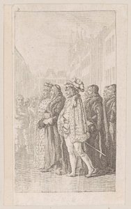 Blatt 3 zur "Preussisch-Brandenburgischen Staatengeschichte", zweiter Teil von Daniel Nikolaus Chodowiecki